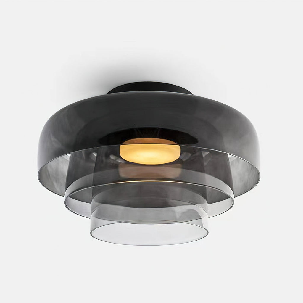 Levels Layered Glass Ceiling Light
