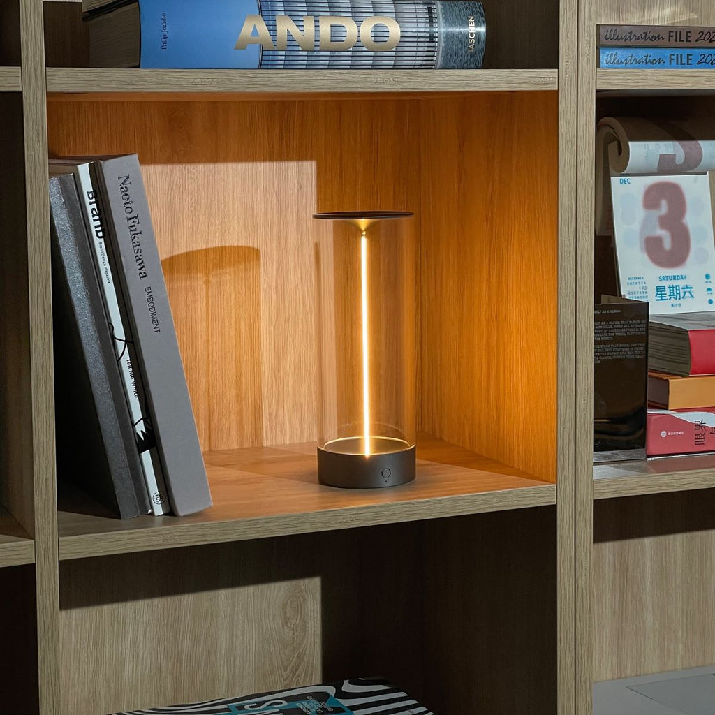 LumoBeam Spiral LED Table Lamp