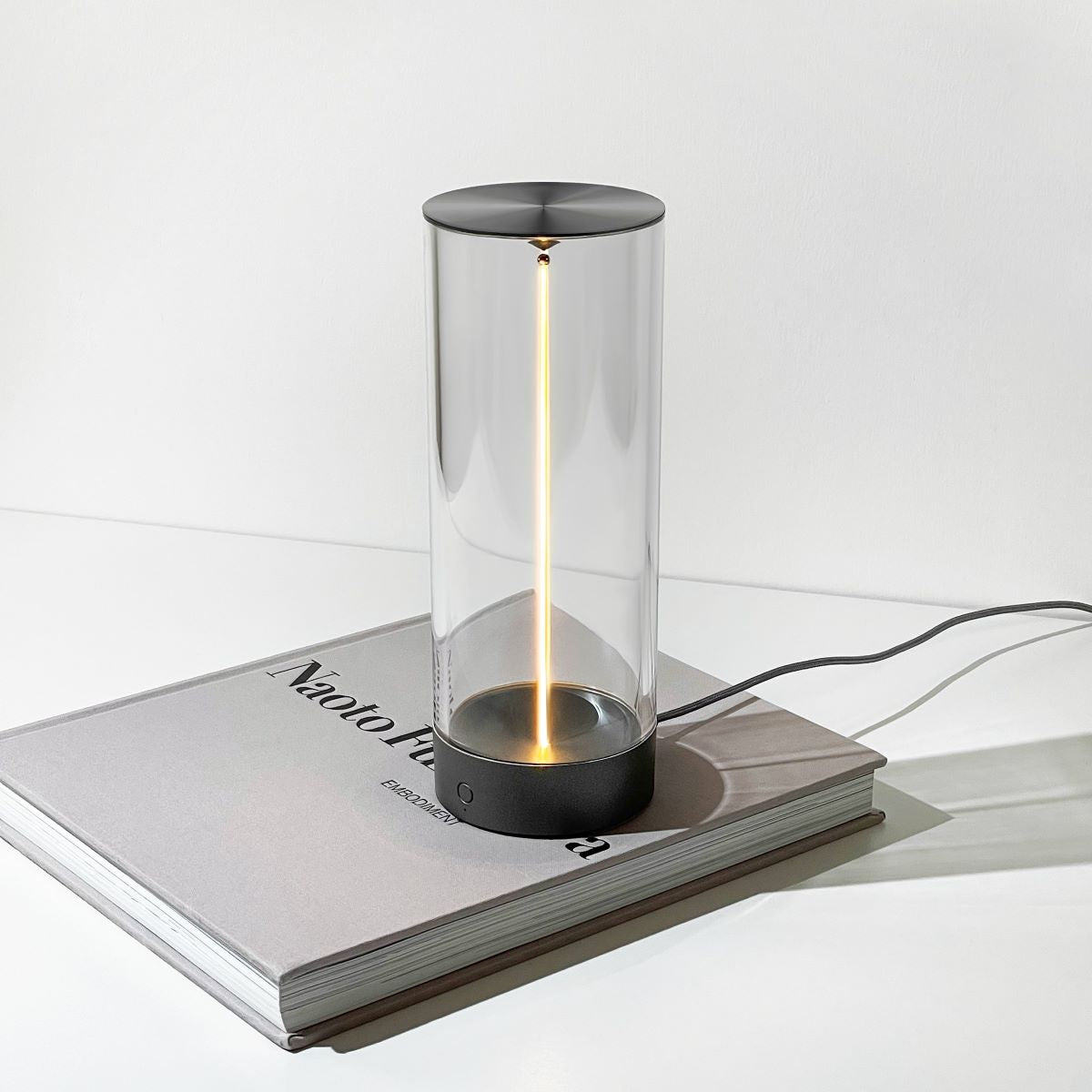 LumoBeam Spiral LED Table Lamp