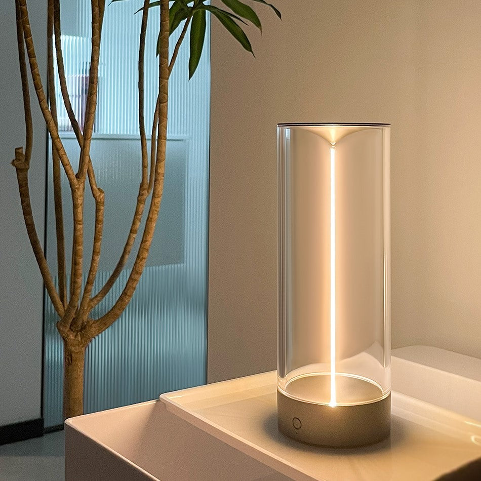 LumoBeam Spiral LED Table Lamp