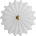 Liorah Daisy Glass Semi-Flush Ceiling Light