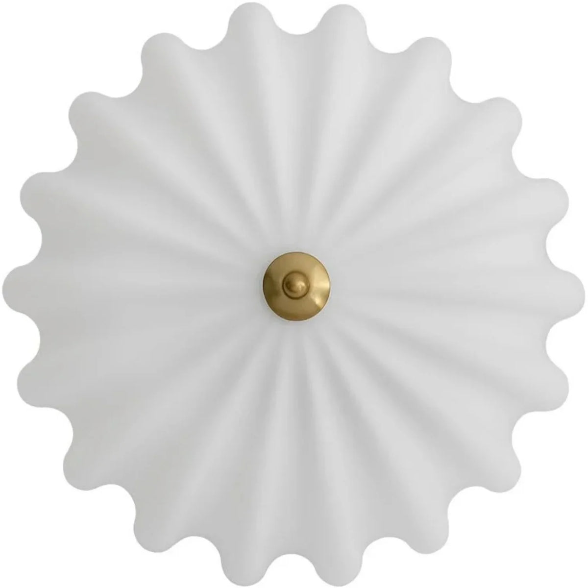 Liorah Daisy Glass Semi-Flush Ceiling Light
