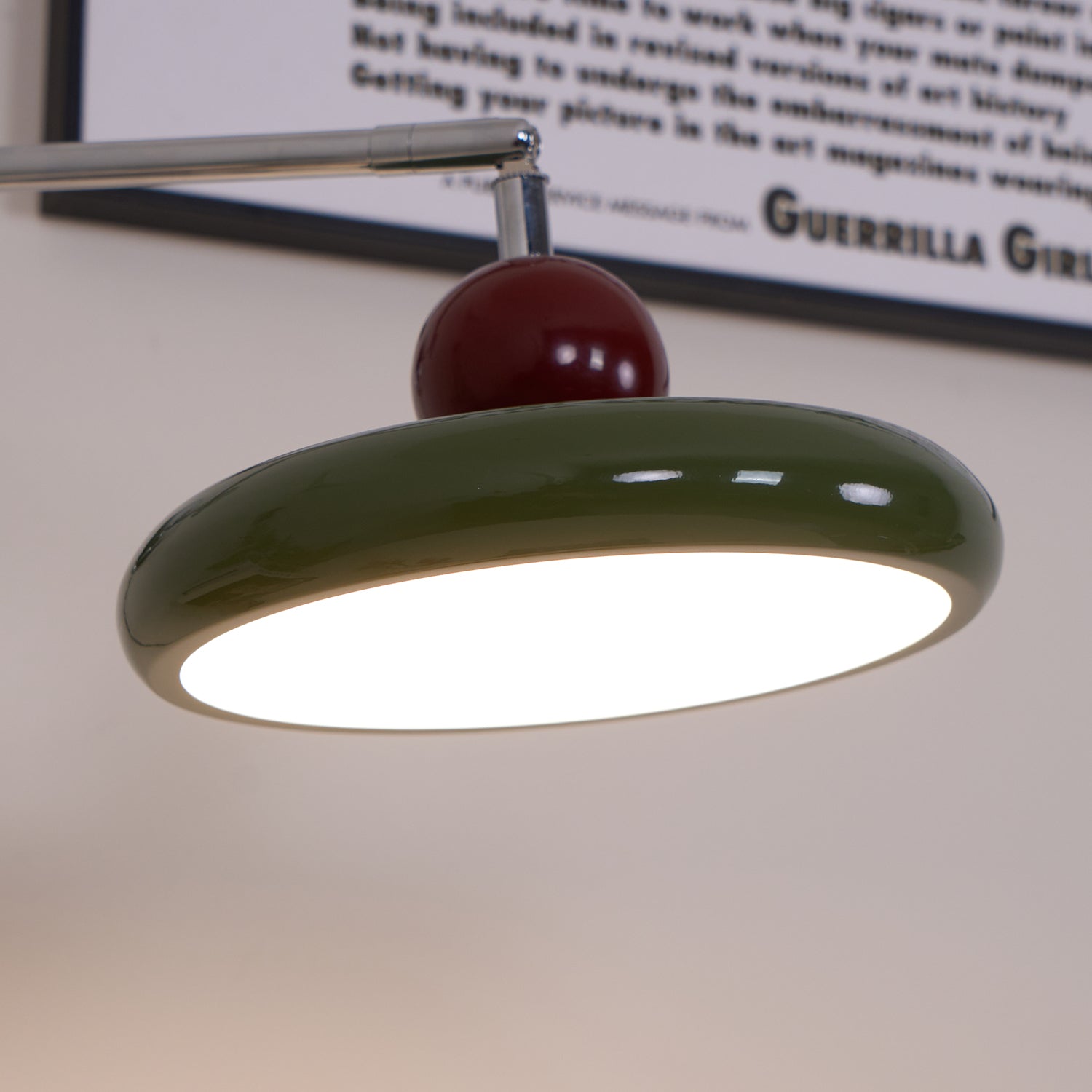 Lola Plug-In Disc Wall Light