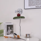 Lola Plug-In Disc Wall Light