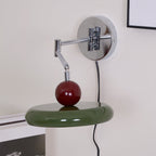 Lola Plug-In Disc Wall Light