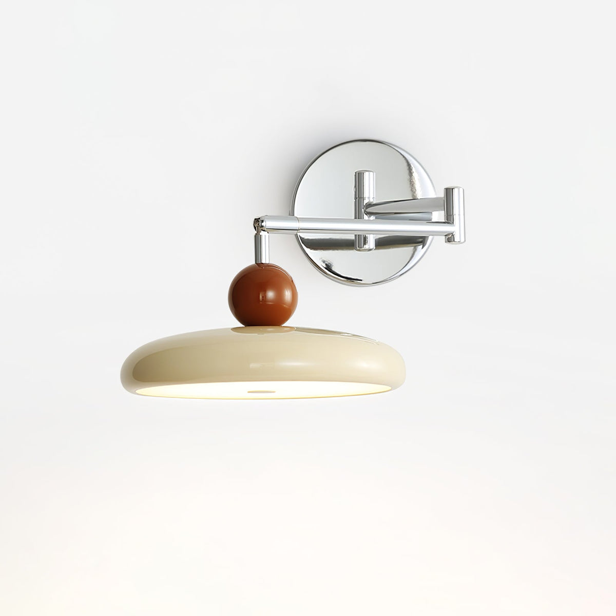 Lola Plug-In Disc Wall Light