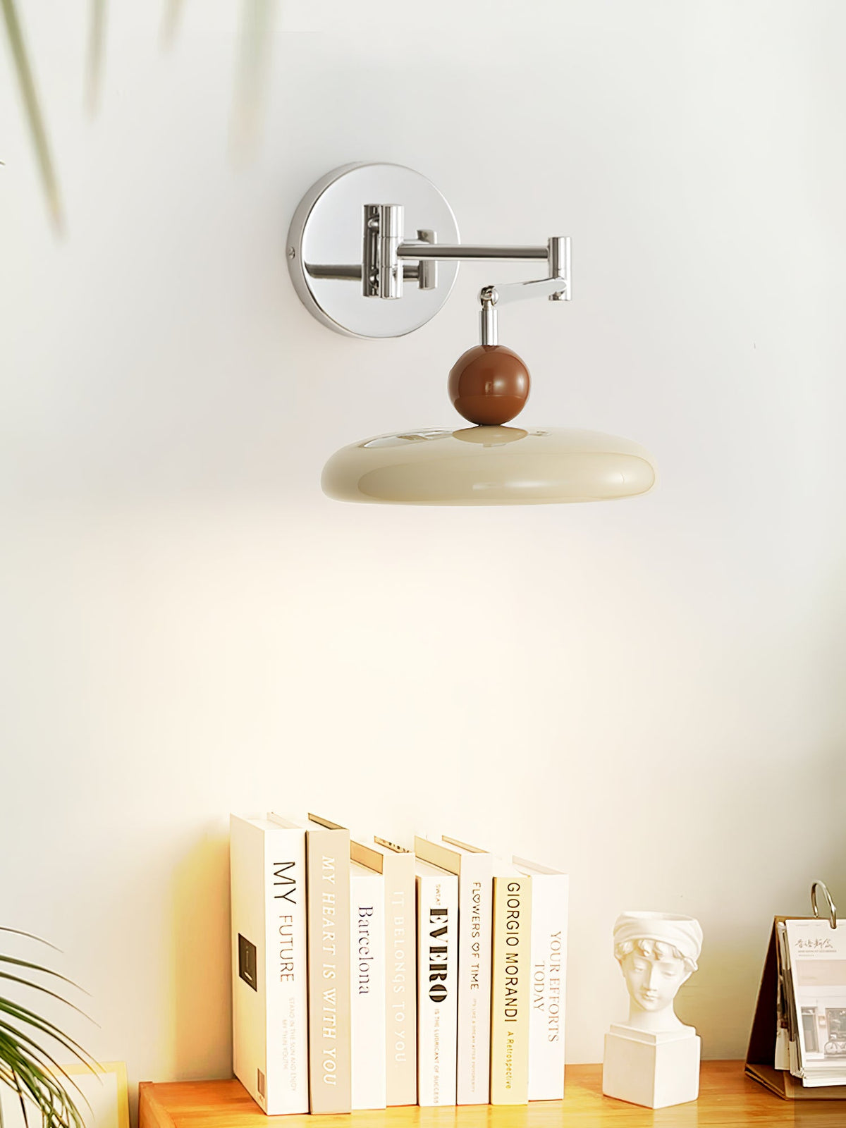 Lola Plug-In Disc Wall Light