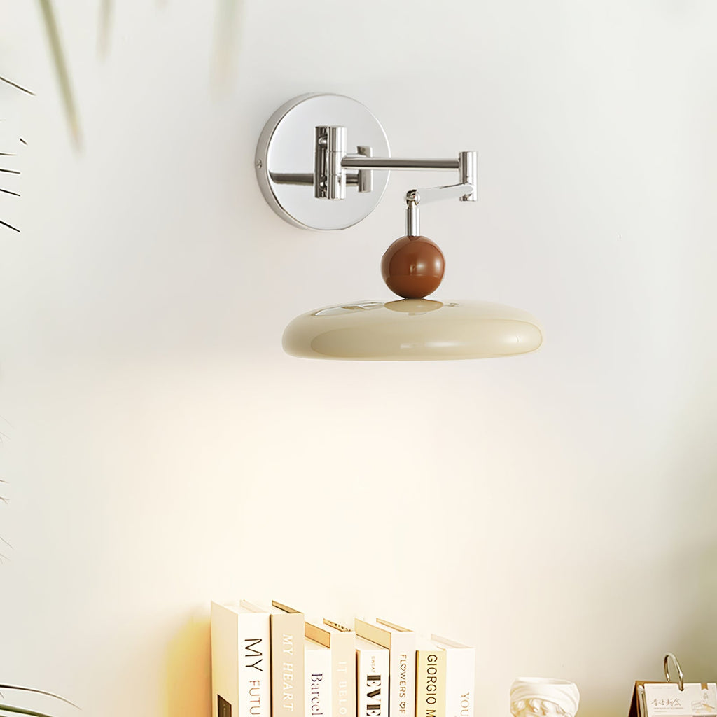 Lola Plug-In Disc Wall Light