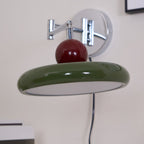 Lola Plug-In Disc Wall Light