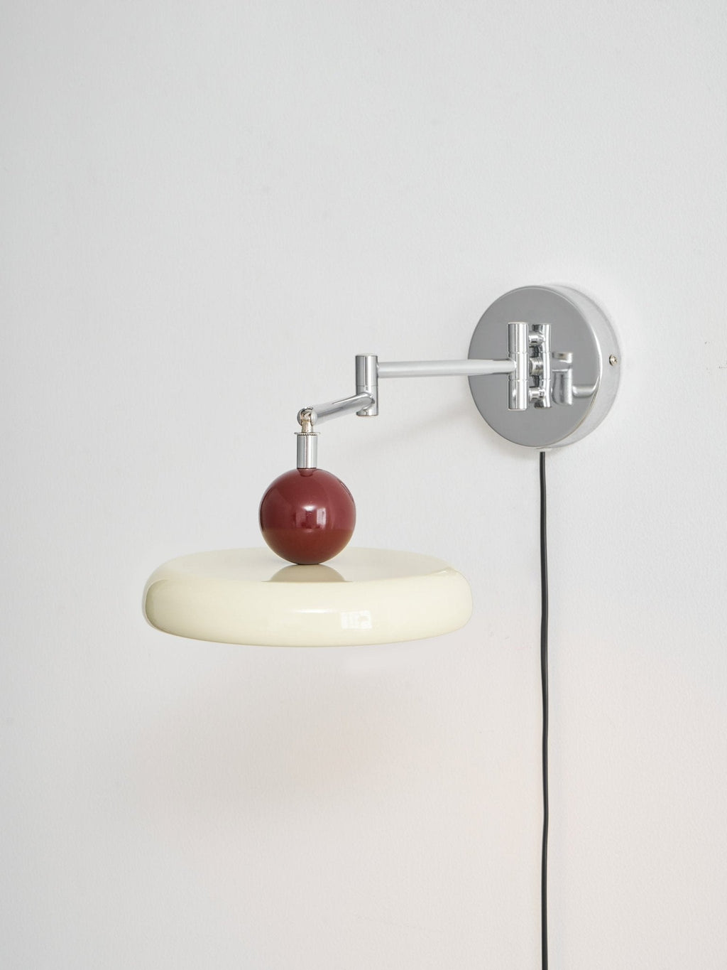Lola Plug-In Disc Wall Light