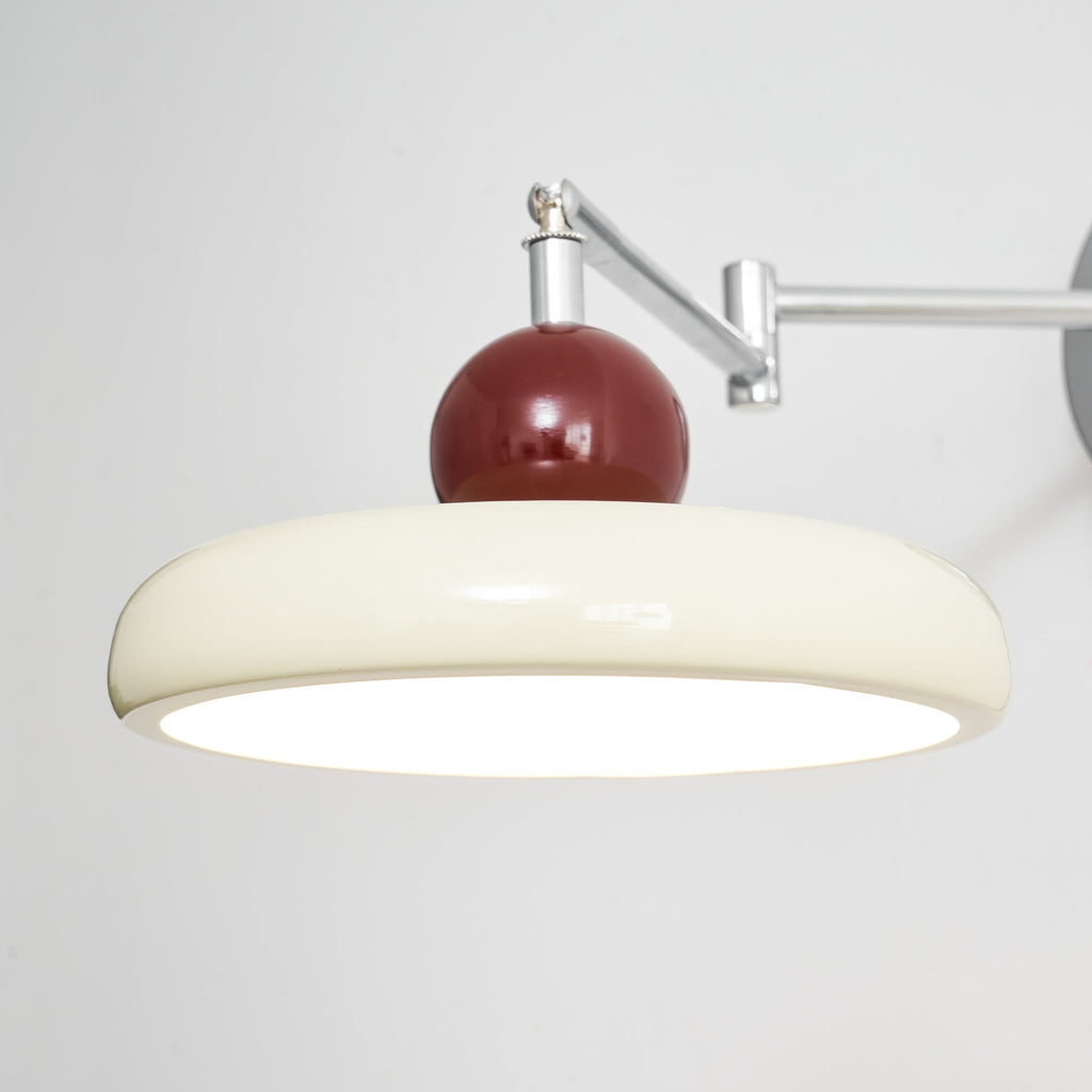 Lola Plug-In Disc Wall Light