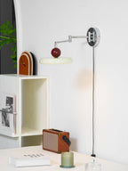 Lola Plug-In Disc Wall Light