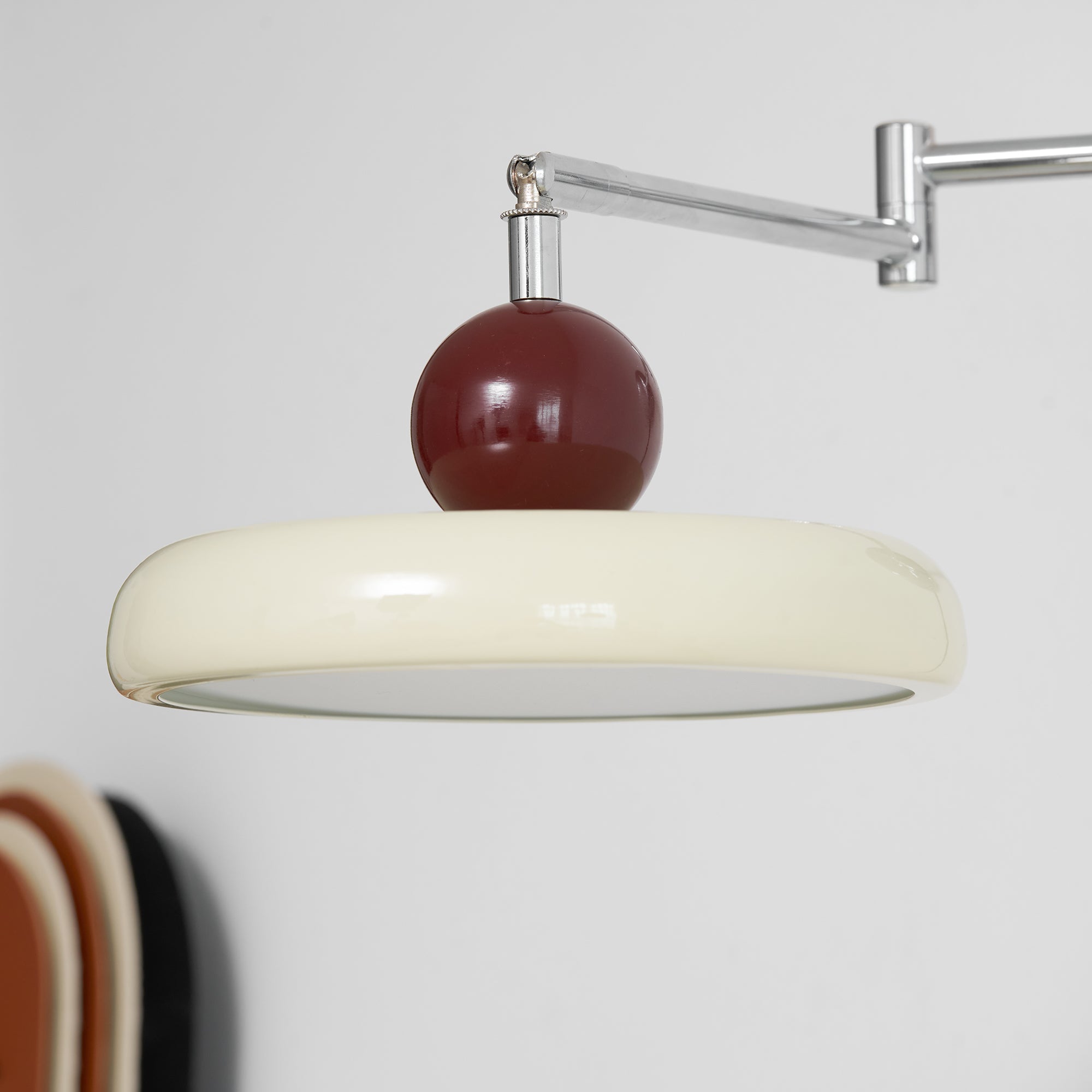 Lola Plug-In Disc Wall Light