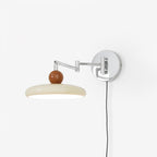 Lola Plug-In Disc Wall Light