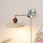Lola Plug-In Disc Wall Light