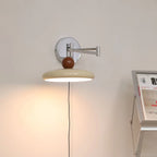Lola Plug-In Disc Wall Light