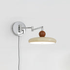 Lola Plug-In Disc Wall Light