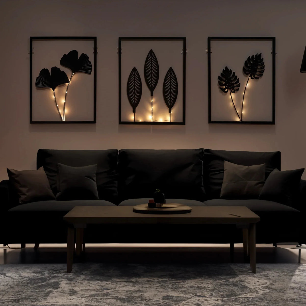 LED Leaf Frame Light