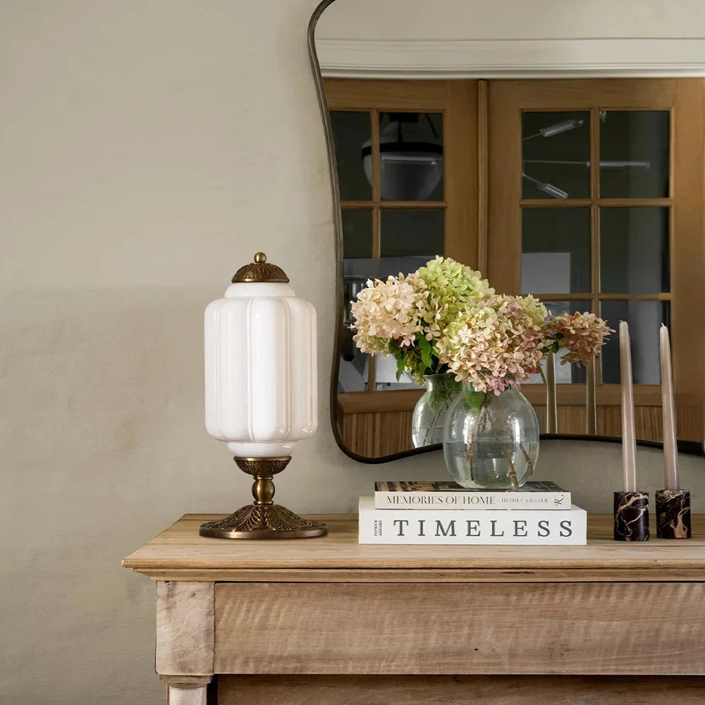 Eloise Textured Glass Table Lamp