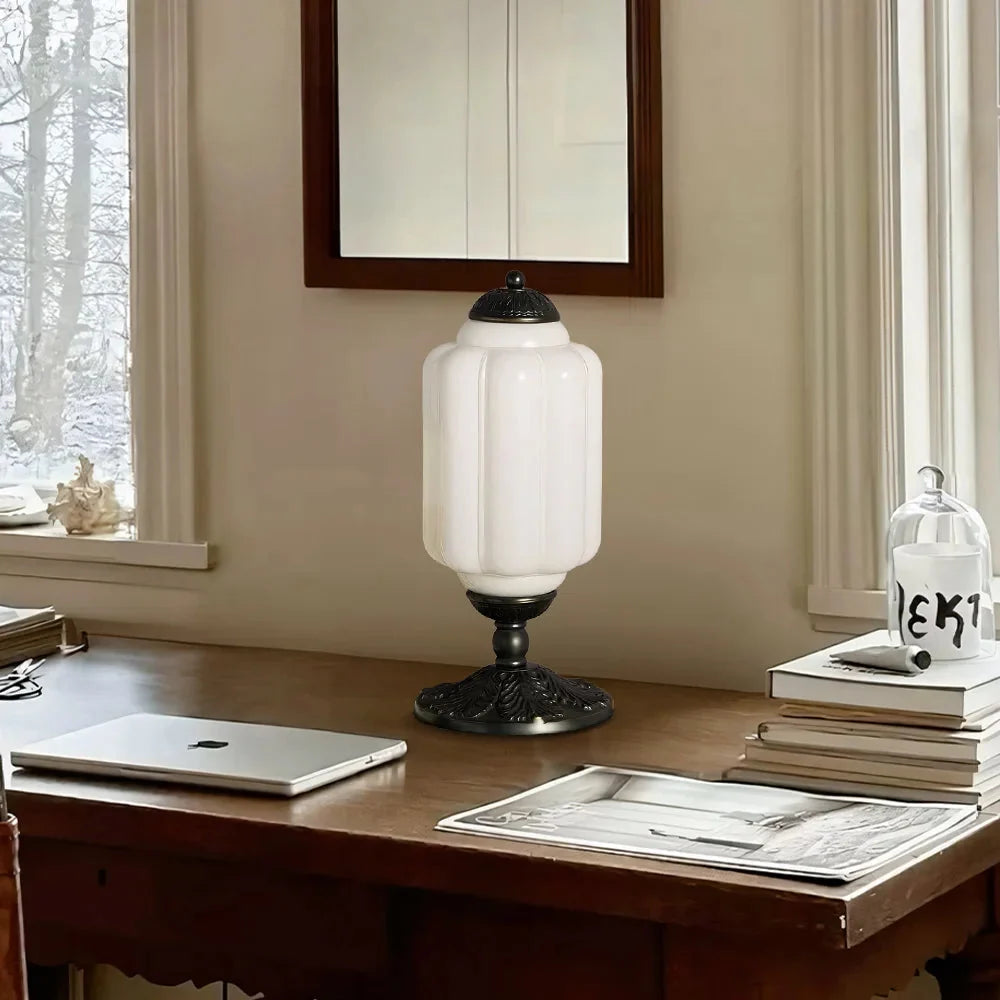 Eloise Textured Glass Table Lamp
