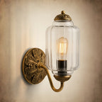 Eloise Vintage Glass Wall Sconce