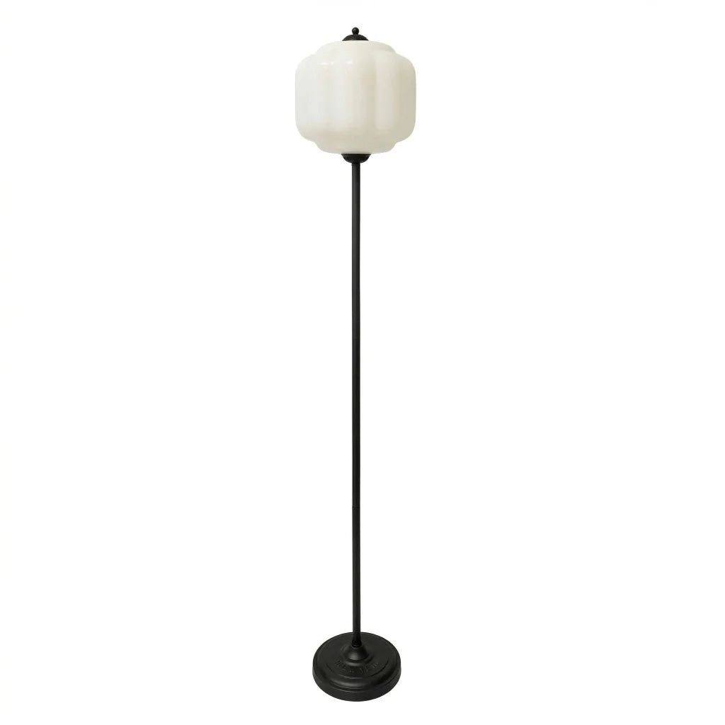 Eloise Textured Glass Floor Lamp
