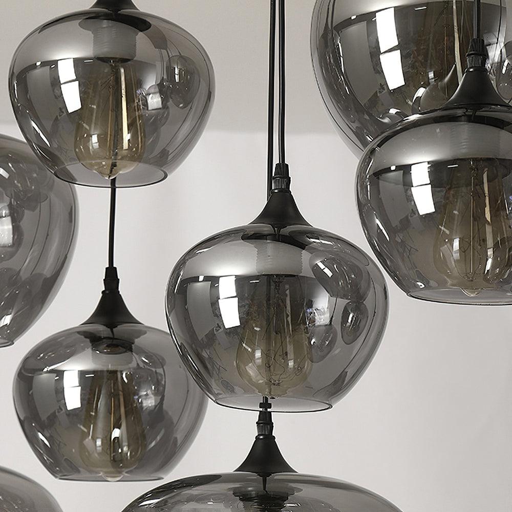 Hand-Blown Glass Pendant Light