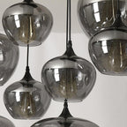 Hand-Blown Glass Pendant Light