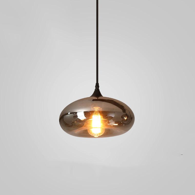 Hand-Blown Glass Pendant Light
