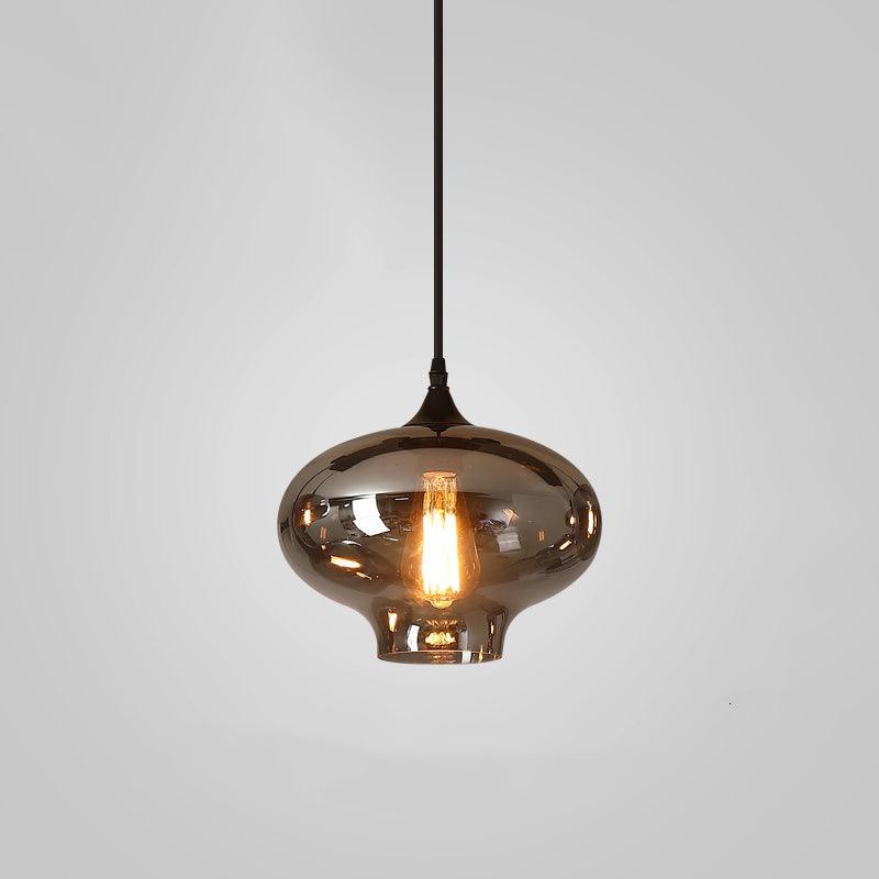 Hand-Blown Glass Pendant Light