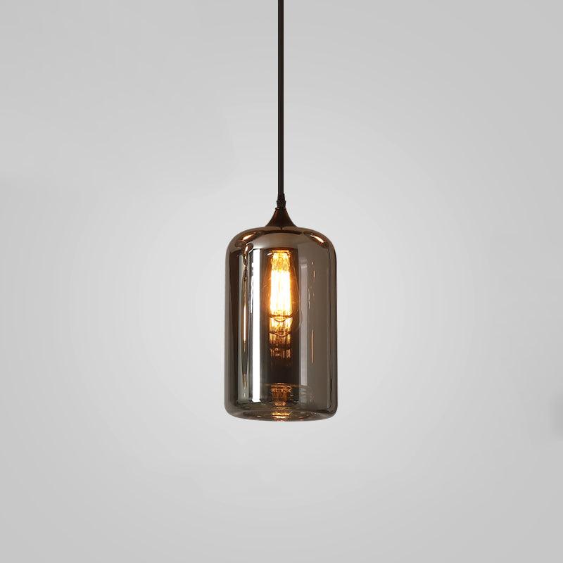 Hand-Blown Glass Pendant Light
