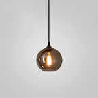 Hand-Blown Glass Pendant Light