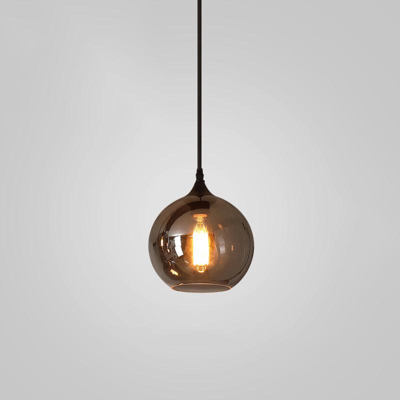 Hand-Blown Glass Pendant Light