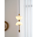 Lyra Alabaster Pendant Light