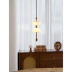 Lyra Alabaster Pendant Light