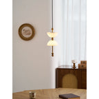 Lyra Alabaster Pendant Light