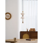 Lyra Alabaster Pendant Light
