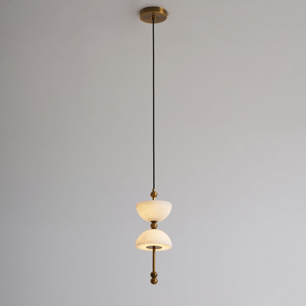 Lyra Alabaster Pendant Light