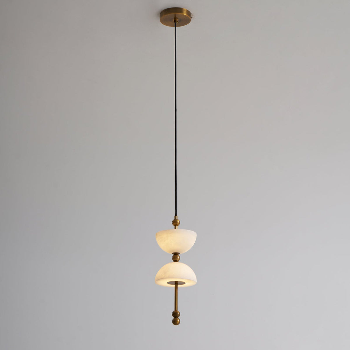 Lyra Alabaster Pendant Light