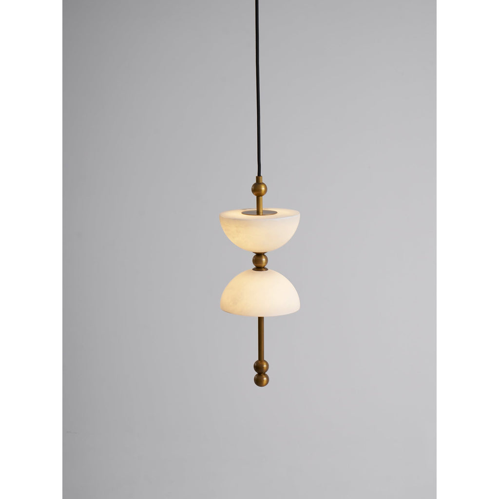 Lyra Alabaster Pendant Light