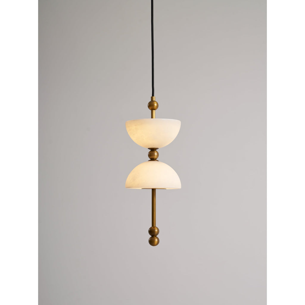 Lyra Alabaster Pendant Light