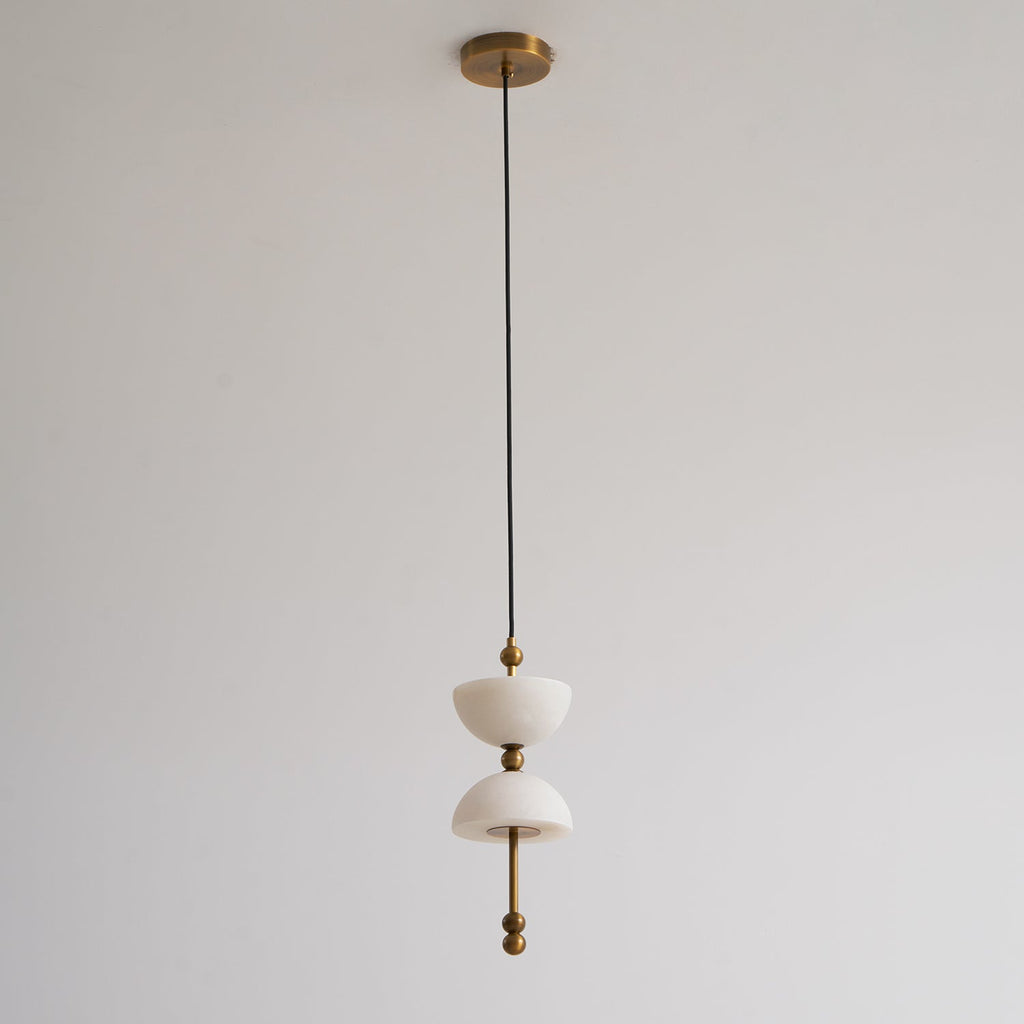 Lyra Alabaster Pendant Light