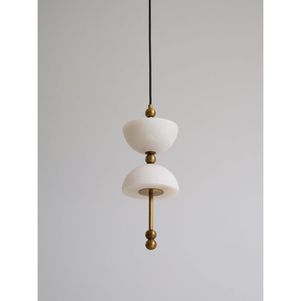 Lyra Alabaster Pendant Light