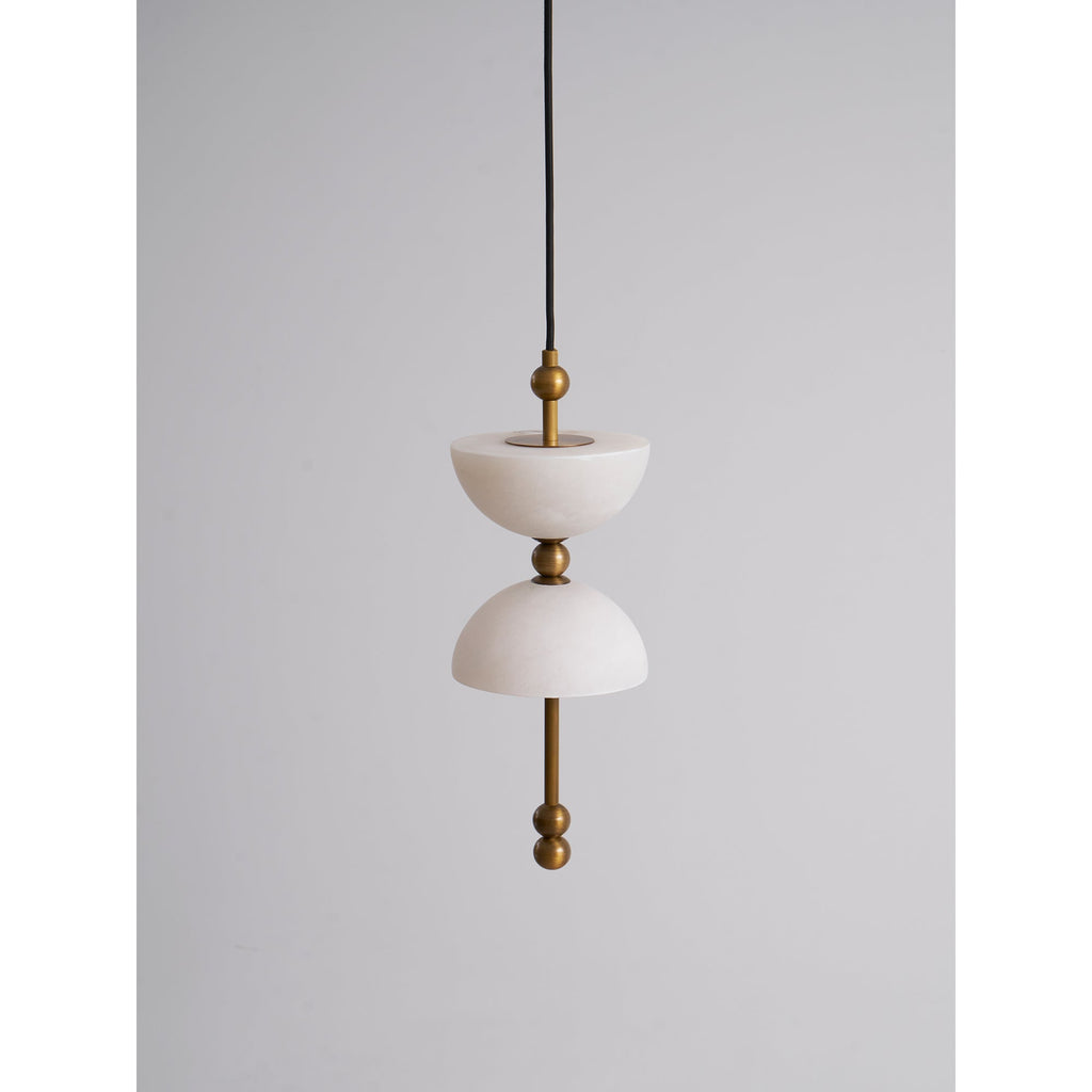 Lyra Alabaster Pendant Light