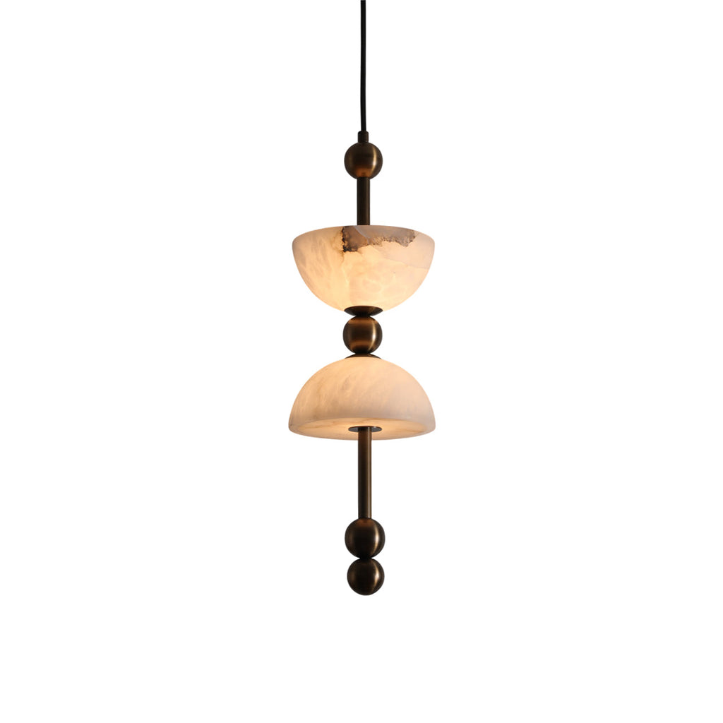 Lyra Alabaster Pendant Light