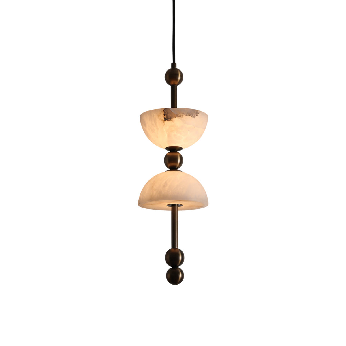 Lyra Alabaster Pendant Light