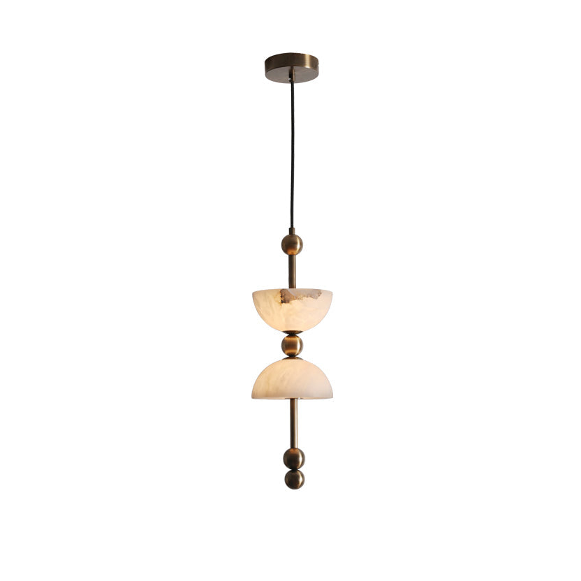 Lyra Alabaster Pendant Light