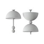 Lyra Alabaster Pendant Light
