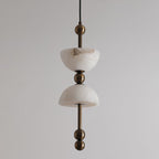 Lyra Alabaster Pendant Light
