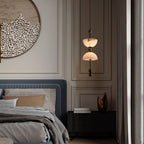 Lyra Alabaster Pendant Light